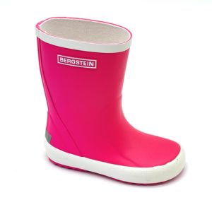 BERGSTEIN  botte caoutchouc  fuxia