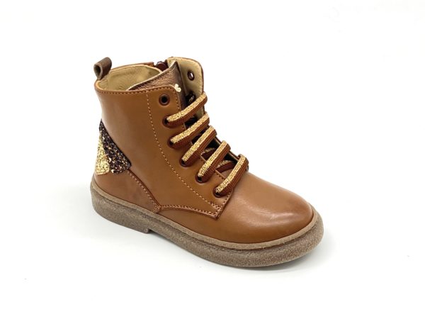 STONES & BONES  bottine lacet tirette